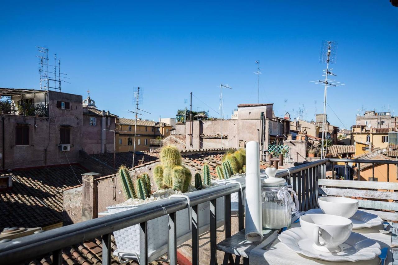 Bbhomerome - Campo Dei Fiori Balcony View Penthouse Roma Exterior foto