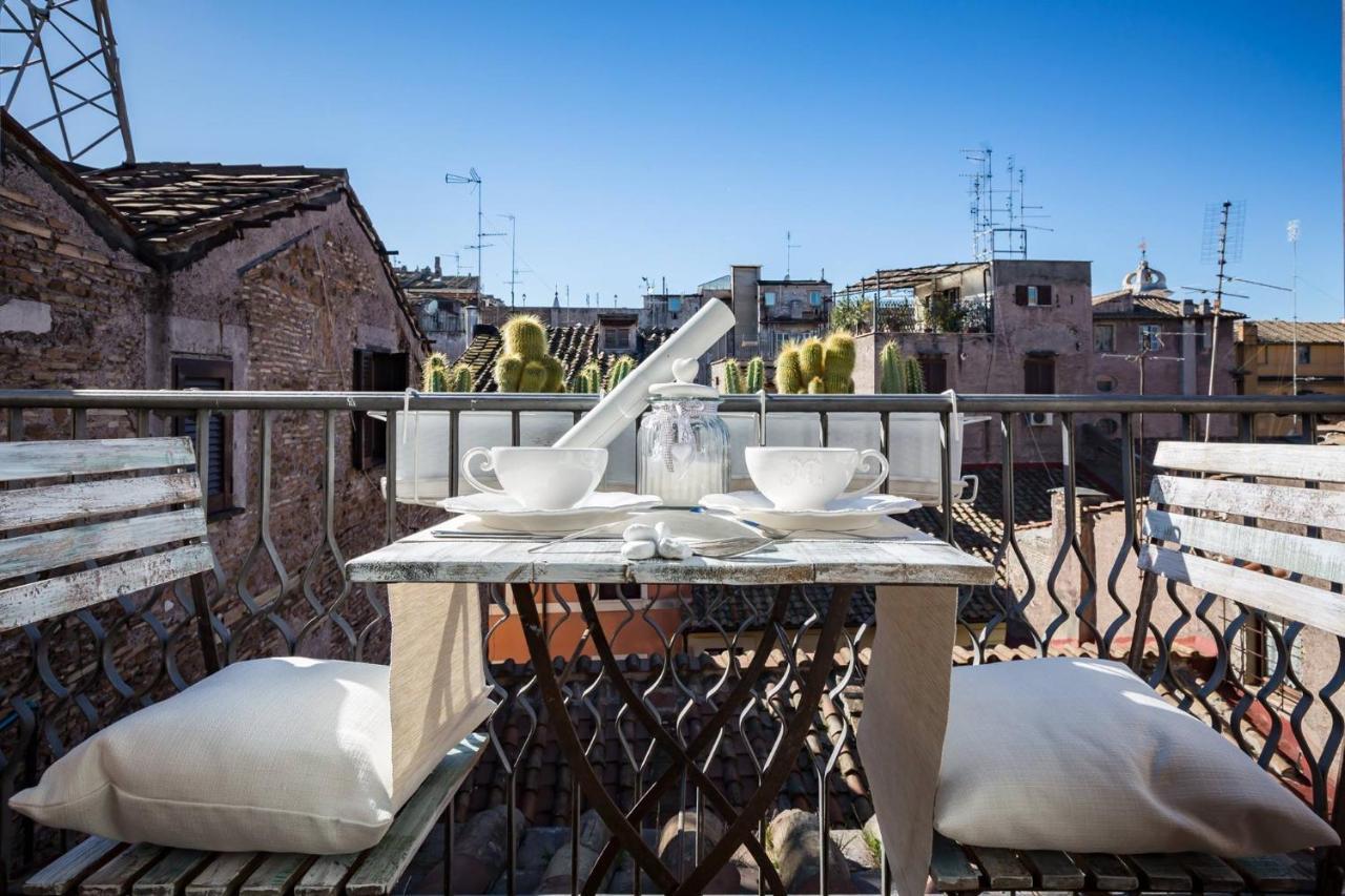 Bbhomerome - Campo Dei Fiori Balcony View Penthouse Roma Exterior foto
