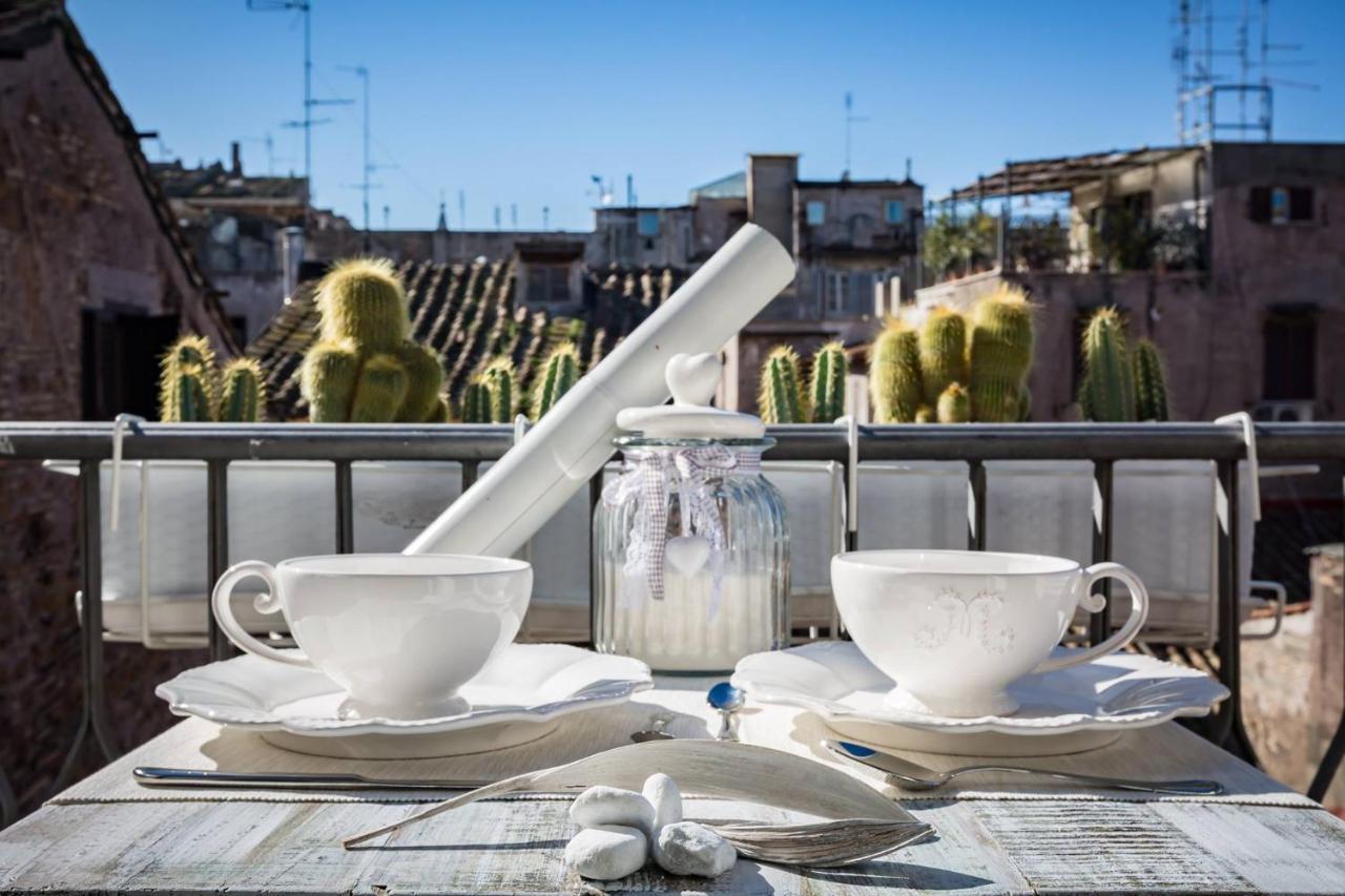 Bbhomerome - Campo Dei Fiori Balcony View Penthouse Roma Exterior foto